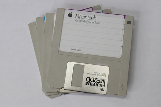 Macintosh System 1-6 Install Startup Boot Floppy Disk Disc Set (Used Media) Pick Your Version