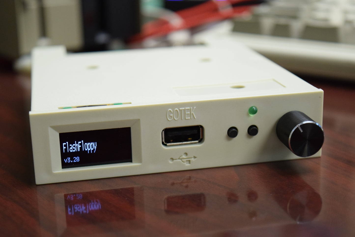 Gotek Floppy Drive Enhanced Emulator 435 MCU w/ Rotary Encoder - OLED Display - FlashFloppy Firmware