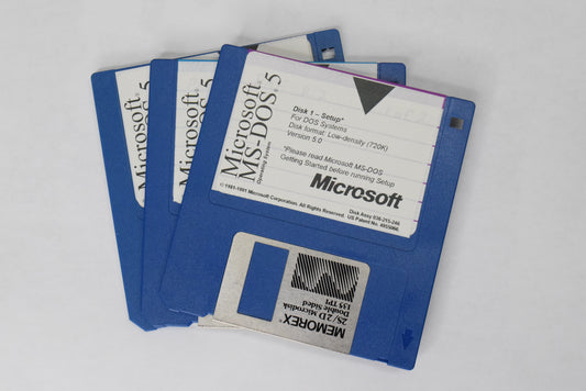 MS-DOS Boot Install Floppy Disk Disc Set 5.0 6.22 (Used Media) Pick Your Version