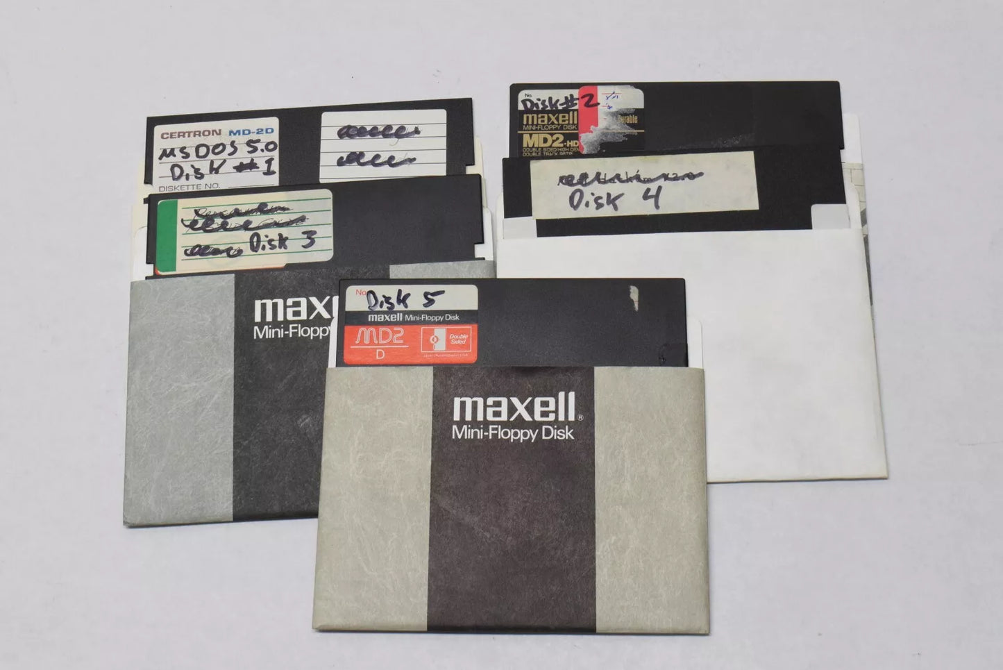 MS-DOS Boot Install Floppy Disk Disc Set 5.0 6.22 (Used Media) Pick Your Version